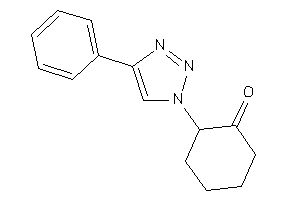 Image of 2-(4-phenyltriazol-1-yl)cyclohexanone