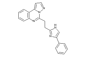 5-[2-(4-phenyl-1H-imidazol-2-yl)ethyl]pyrazolo[1,5-c]quinazoline