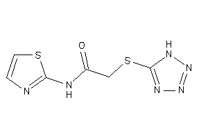 2-(1H-tetrazol-5-ylthio)-N-thiazol-2-yl-acetamide