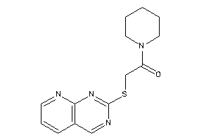 Image of 1-piperidino-2-(pyrido[2,3-d]pyrimidin-2-ylthio)ethanone