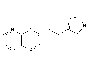 4-[(pyrido[2,3-d]pyrimidin-2-ylthio)methyl]isoxazole