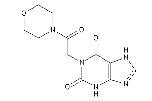 1-(2-keto-2-morpholino-ethyl)-7H-xanthine