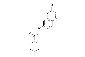 7-(2-keto-2-piperazino-ethoxy)coumarin