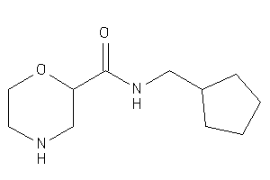 N-(cyclopentylmethyl)morpholine-2-carboxamide