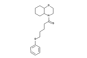 1-(2,3,4a,5,6,7,8,8a-octahydrobenzo[b][1,4]oxazin-4-yl)-5-phenoxy-pentan-1-one