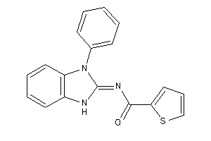 Image of N-(3-phenyl-1H-benzimidazol-2-ylidene)thiophene-2-carboxamide