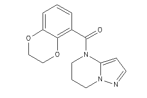 2,3-dihydro-1,4-benzodioxin-5-yl(6,7-dihydro-5H-pyrazolo[1,5-a]pyrimidin-4-yl)methanone