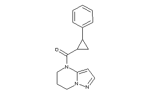 6,7-dihydro-5H-pyrazolo[1,5-a]pyrimidin-4-yl-(2-phenylcyclopropyl)methanone