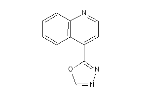 2-(4-quinolyl)-1,3,4-oxadiazole