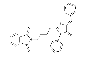 2-[3-[(4-benzal-5-keto-1-phenyl-2-imidazolin-2-yl)thio]propyl]isoindoline-1,3-quinone