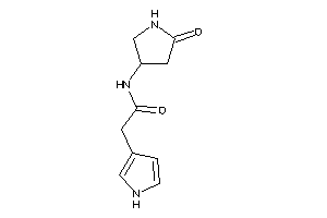 N-(5-ketopyrrolidin-3-yl)-2-(1H-pyrrol-3-yl)acetamide