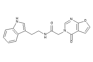 N-[2-(1H-indol-3-yl)ethyl]-2-(4-ketofuro[2,3-d]pyrimidin-3-yl)acetamide