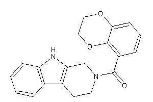 2,3-dihydro-1,4-benzodioxin-5-yl(1,3,4,9-tetrahydro-$b-carbolin-2-yl)methanone