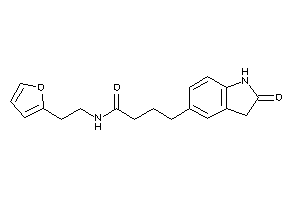 N-[2-(2-furyl)ethyl]-4-(2-ketoindolin-5-yl)butyramide