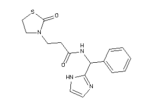 N-[1H-imidazol-2-yl(phenyl)methyl]-3-(2-ketothiazolidin-3-yl)propionamide