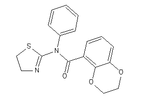 N-phenyl-N-(2-thiazolin-2-yl)-2,3-dihydro-1,4-benzodioxine-5-carboxamide