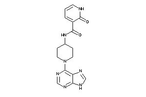 2-keto-N-[1-(9H-purin-6-yl)-4-piperidyl]-1H-pyridine-3-carboxamide