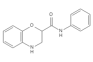 N-phenyl-3,4-dihydro-2H-1,4-benzoxazine-2-carboxamide