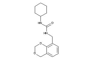 1-(4H-1,3-benzodioxin-8-ylmethyl)-3-cyclohexyl-urea