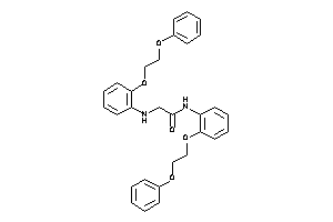 Image of 2-[2-(2-phenoxyethoxy)anilino]-N-[2-(2-phenoxyethoxy)phenyl]acetamide