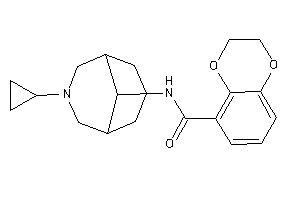 N-(7-cyclopropyl-7-azabicyclo[3.3.1]nonan-9-yl)-2,3-dihydro-1,4-benzodioxine-5-carboxamide