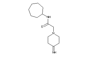 N-cycloheptyl-2-(4-iminopiperidino)acetamide