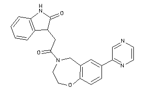 3-[2-keto-2-(7-pyrazin-2-yl-3,5-dihydro-2H-1,4-benzoxazepin-4-yl)ethyl]oxindole