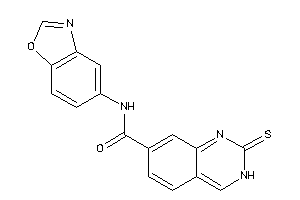 N-(1,3-benzoxazol-5-yl)-2-thioxo-3H-quinazoline-7-carboxamide