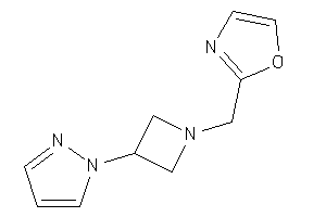 2-[(3-pyrazol-1-ylazetidin-1-yl)methyl]oxazole