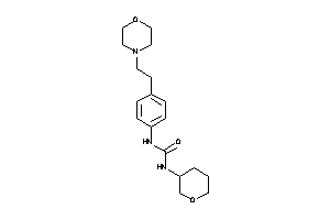 Image of 1-[4-(2-morpholinoethyl)phenyl]-3-tetrahydropyran-3-yl-urea