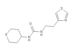 1-tetrahydrothiopyran-4-yl-3-(2-thiazol-4-ylethyl)urea