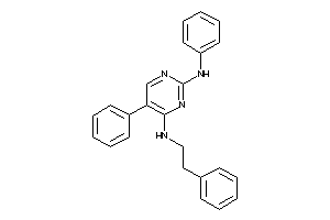 Image of (2-anilino-5-phenyl-pyrimidin-4-yl)-phenethyl-amine