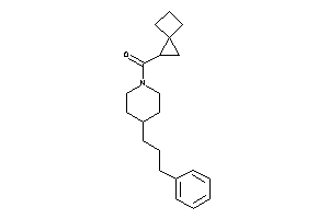 Image of [4-(3-phenylpropyl)piperidino]-spiro[2.3]hexan-2-yl-methanone