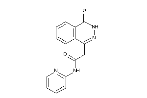 2-(4-keto-3H-phthalazin-1-yl)-N-(2-pyridyl)acetamide