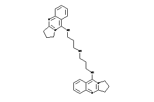 Bis[3-(2,3-dihydro-1H-pyrrolo[2,1-b]quinazolin-10-ium-9-ylamino)propyl]amine