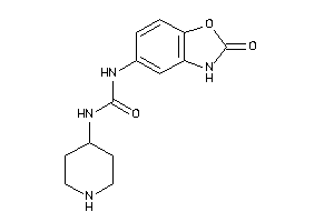 1-(2-keto-3H-1,3-benzoxazol-5-yl)-3-(4-piperidyl)urea