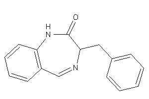 3-benzyl-1,3-dihydro-1,4-benzodiazepin-2-one