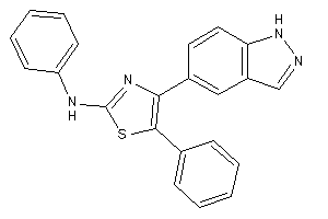 [4-(1H-indazol-5-yl)-5-phenyl-thiazol-2-yl]-phenyl-amine