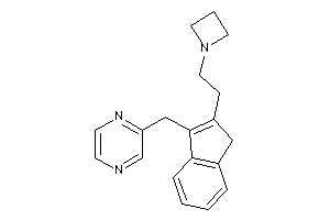 2-[[2-[2-(azetidin-1-yl)ethyl]-3H-inden-1-yl]methyl]pyrazine