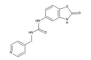 1-(2-keto-3H-1,3-benzoxazol-5-yl)-3-(4-pyridylmethyl)urea