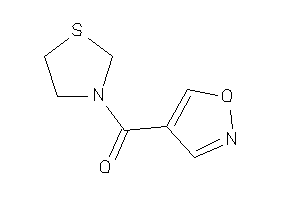 Image of Isoxazol-4-yl(thiazolidin-3-yl)methanone
