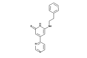 6-(phenethylamino)-4-(4-pyrimidyl)-2-pyridone