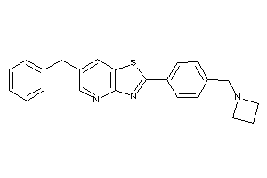 2-[4-(azetidin-1-ylmethyl)phenyl]-6-benzyl-thiazolo[4,5-b]pyridine