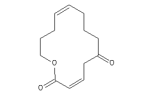 Image of 14-oxacyclotetradeca-2,9-diene-1,5-quinone