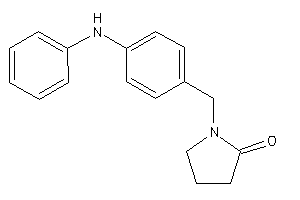 Image of 1-(4-anilinobenzyl)-2-pyrrolidone