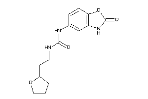 1-(2-keto-3H-1,3-benzoxazol-5-yl)-3-[2-(tetrahydrofuryl)ethyl]urea