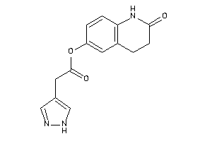 2-(1H-pyrazol-4-yl)acetic Acid (2-keto-3,4-dihydro-1H-quinolin-6-yl) Ester