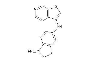Furo[2,3-c]pyridin-3-yl-(1-iminoindan-5-yl)amine