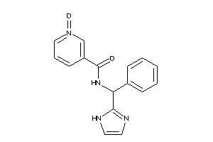 N-[1H-imidazol-2-yl(phenyl)methyl]-1-keto-nicotinamide