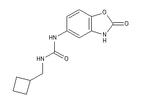 1-(cyclobutylmethyl)-3-(2-keto-3H-1,3-benzoxazol-5-yl)urea